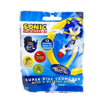 Wholesale Sonic The Hedgehog Disc Launcher - (CDU of 36)