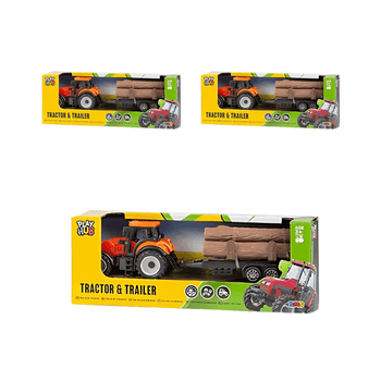 Wholesale Tractor & Trailer Set - (Case of 12)1
