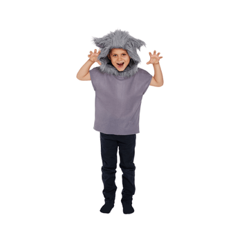 Wolf Fancy Dress Costume - Age 7-9 