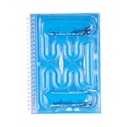 A5 Fidget Notebook - Blue/Orange