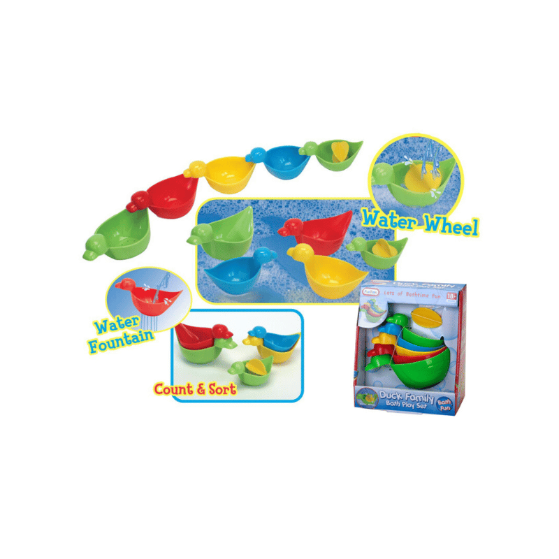 Duck Family Bath Toy Play Set