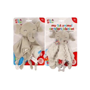 Wholesale My First Squeeky Animal Cuddly Soft Toy - (Case of 12)