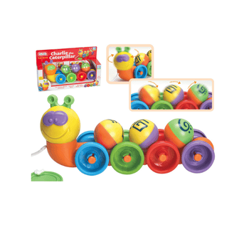 Pull Along Charlie The Caterpillar Baby Toy