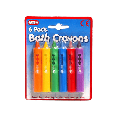 Wholesale Bath Crayons Baby Toy - 6 Pack - (Case of 12)