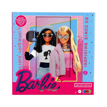 Barbie Gem Art Canvas