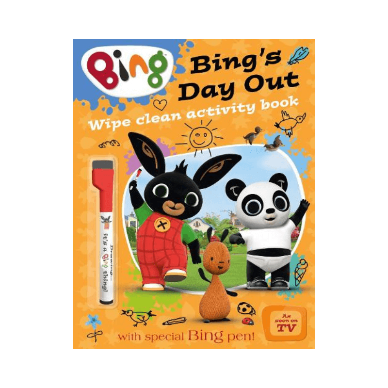 Bing's Day Out Wipe Clean Activity Book