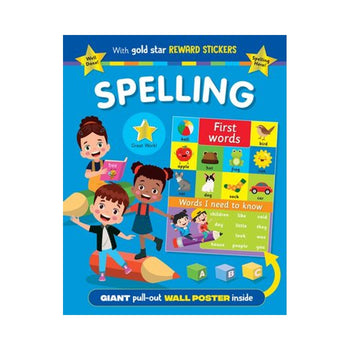 Gold Star Spelling Educational Book