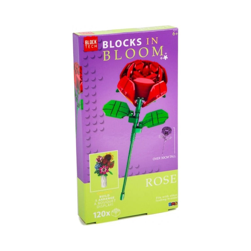 Block Tech Blocks in Bloom Rose