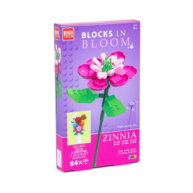 Block Tech Blocks in Bloom Zinnia