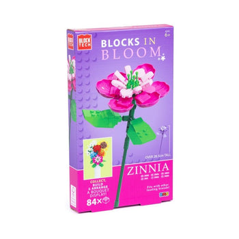 Block Tech Blocks in Bloom Zinnia