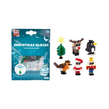Block Tech Christmas Building Blocks in Bag