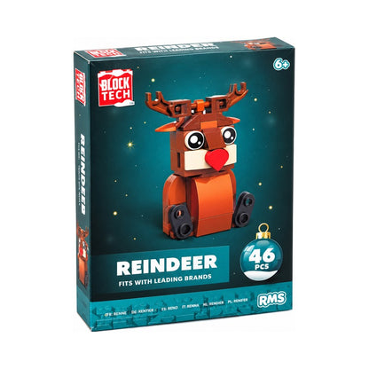 Block Tech Christmas Mini Building Blocks Set