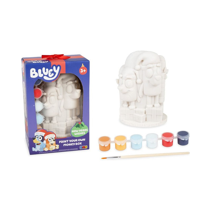 Bluey Christmas Paint Your Own Money Box
