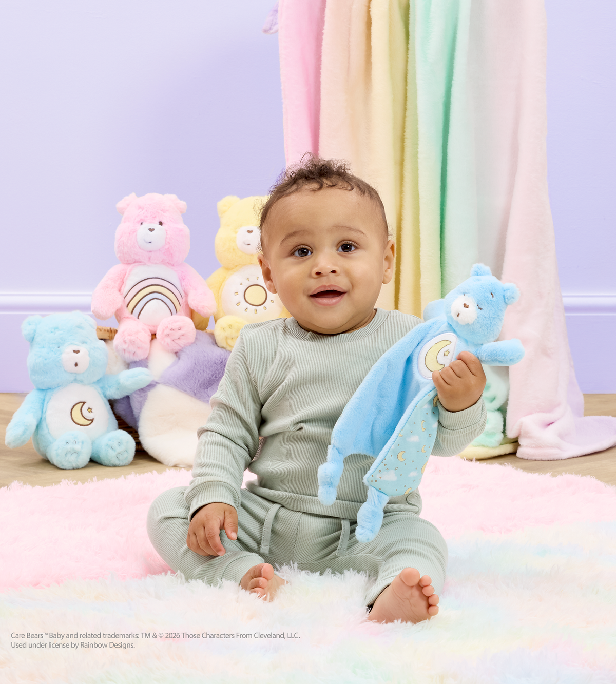 Care Bears Bedtime Bear Comfort Blanket (4)