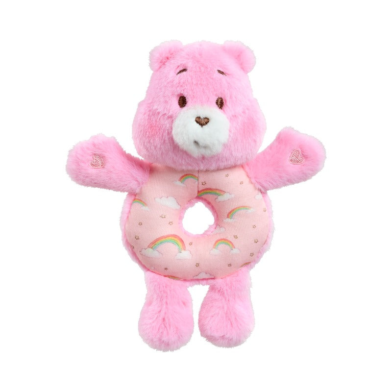 Care Bears Cheer Bear Baby Ring Rattle (1)