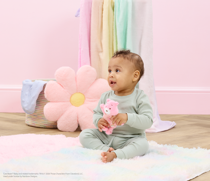 Care Bears Cheer Bear Baby Ring Rattle (3)