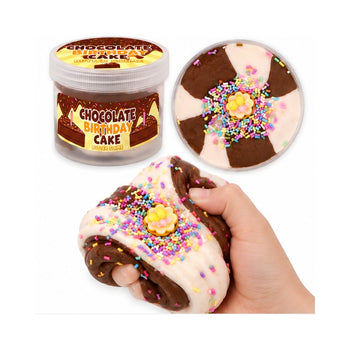 Chocolate Birthday Cake Candy Scented Dessert Butter Slime