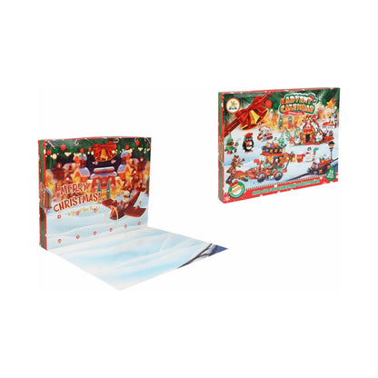 Christmas Building Block Novelty Advent Calendar with 24 Assorted Block Kits (2)
