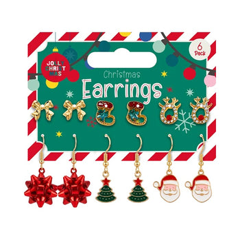 Christmas Earrings 6 Pack