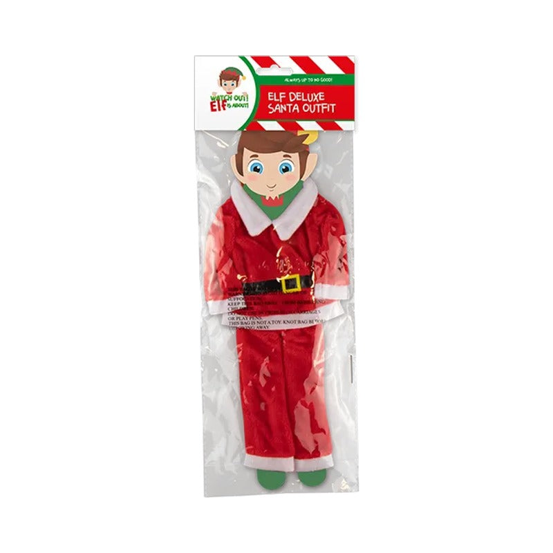 Christmas Elf Santa Outfit