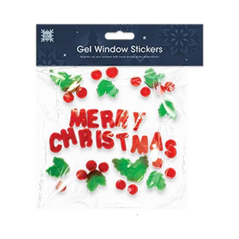 Christmas Gel Window Stickers