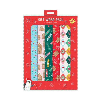 Christmas Gift Wrapping Paper 10 Pack