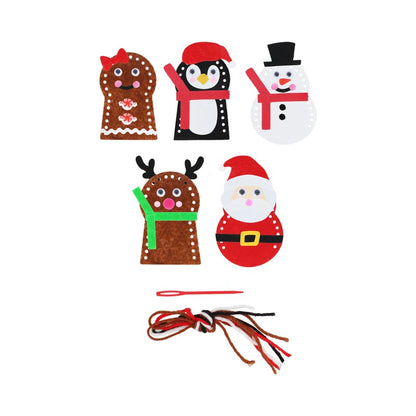 Christmas Make Your Own Finger Puppet Craft Set (1)