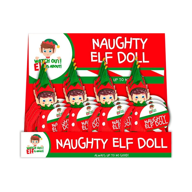 Christmas Naughty Elf Doll