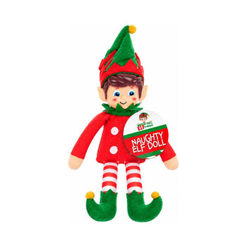 Christmas Naughty Elf Doll