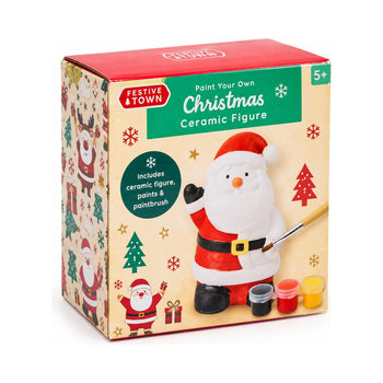 Christmas Paint Your Own Ceramic Santa