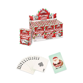 Christmas Plastic Coated Playing Cards (1)