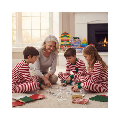 Christmas Plastic Coated Playing Cards (2)