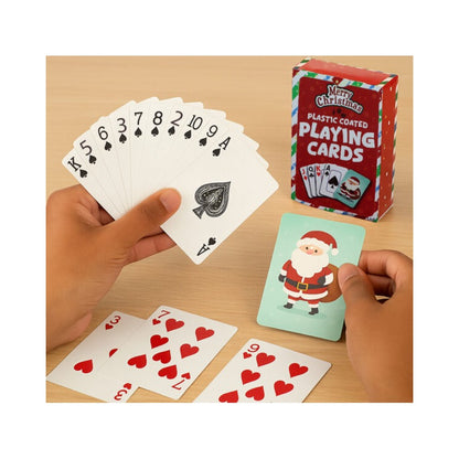 Christmas Plastic Coated Playing Cards (3)