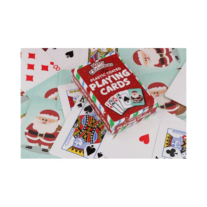 Christmas Plastic Coated Playing Cards (5)