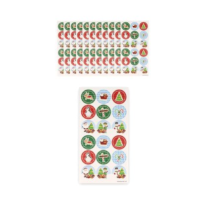 Christmas Stickers 12 Pack