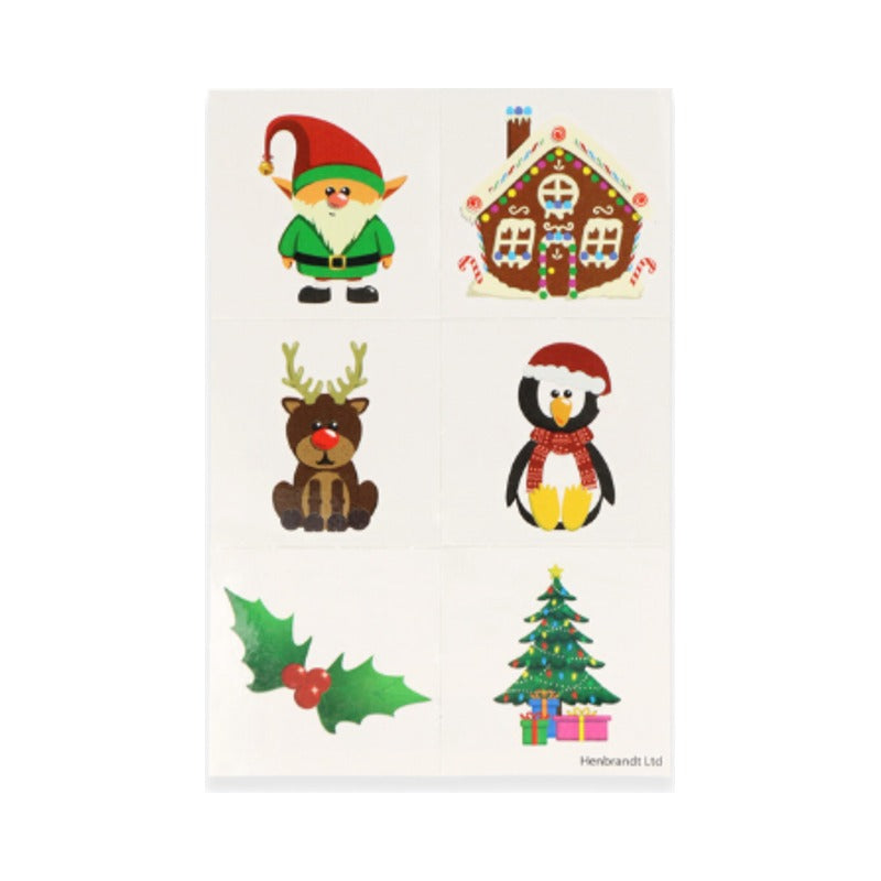 Christmas Temporary Tattoo Sheets (1)