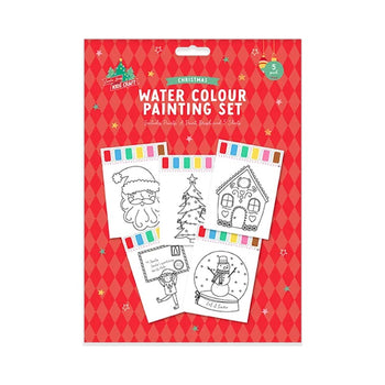 Christmas Water Colouring Painting Set