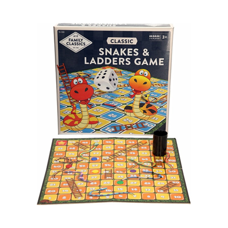 Classic Snakes & Ladders Game