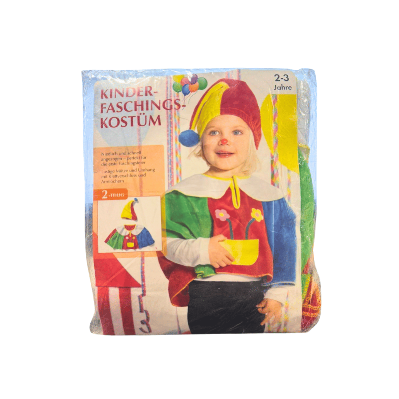 Toddler's Clown Fancy Dress Costume (2-3 Years)