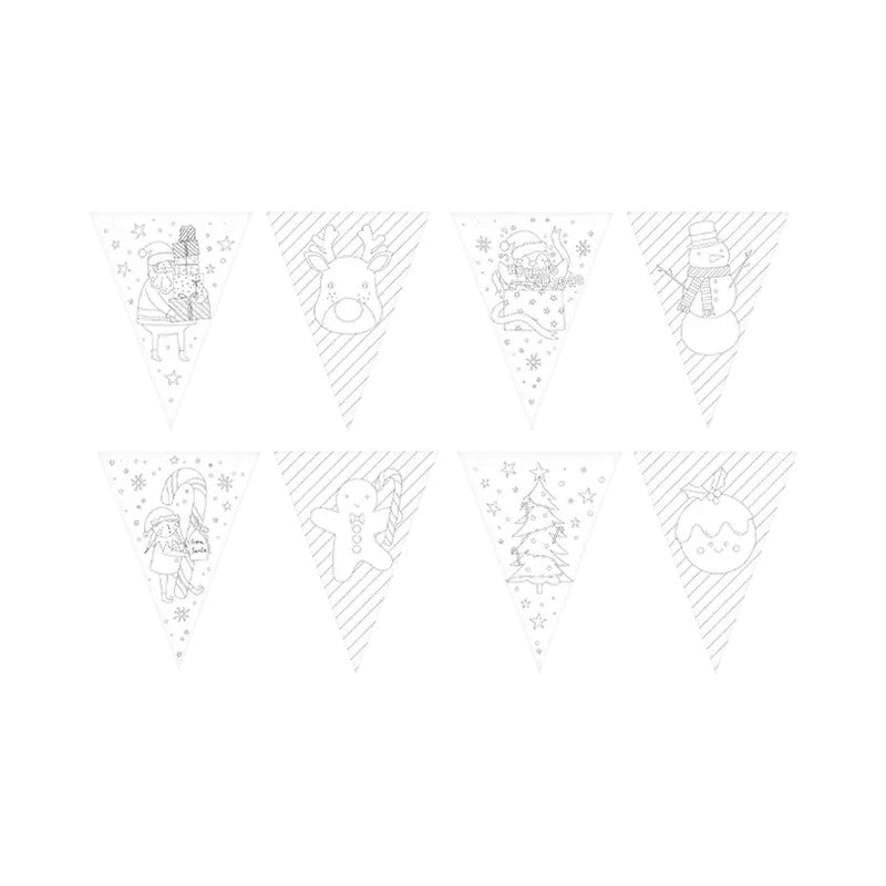 Colour Your Own Christmas Bunting 2m (1)