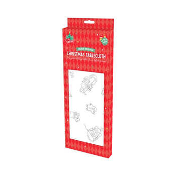 Colour Your Own Christmas Tablecloth