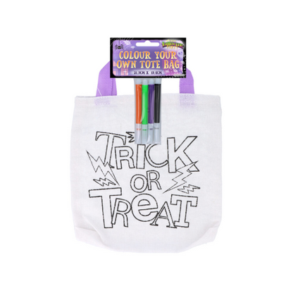 Colour Your Own Halloween Trick Or Treat Bag (1)