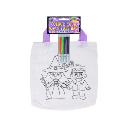 Colour Your Own Halloween Trick Or Treat Bag