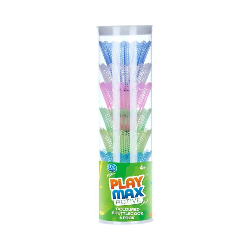 Coloured Shuttlecock 6 Pack