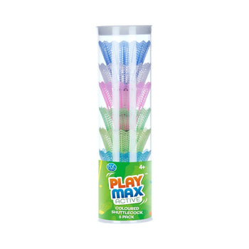 Coloured Shuttlecock 6 Pack