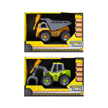 Construction Crew Truck Play Set (2)