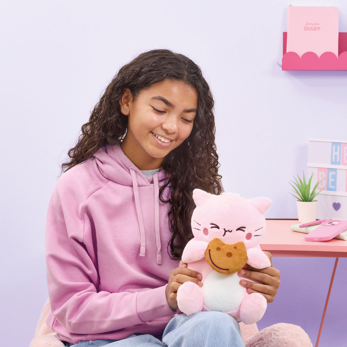 Cookie Pembe 23cm Soft Toy (3)