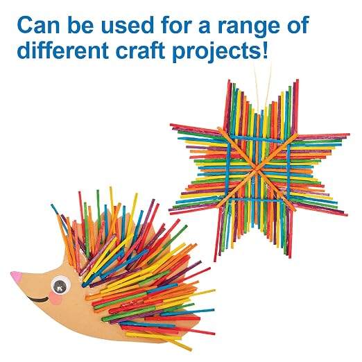 Fun Craft Match Stick Coloured