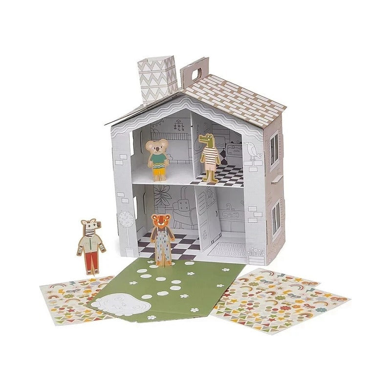 Crayola Colour & Build Dollhouse (1)