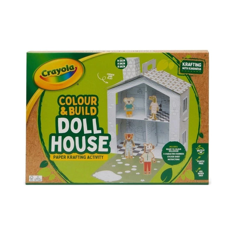 Crayola Colour & Build Dollhouse